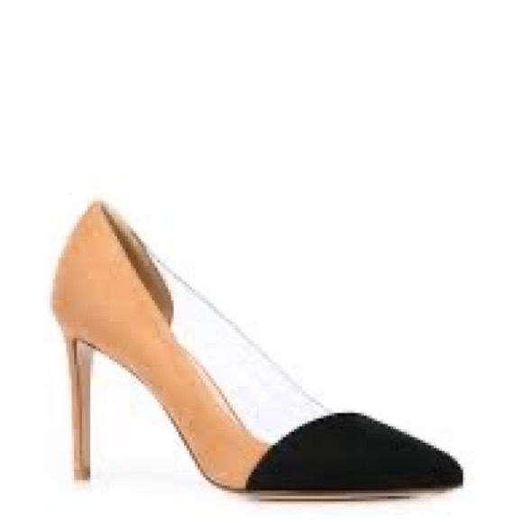 FRANCESCO RUSSO Contrast Panel Pumps - Picture 4 of 12
